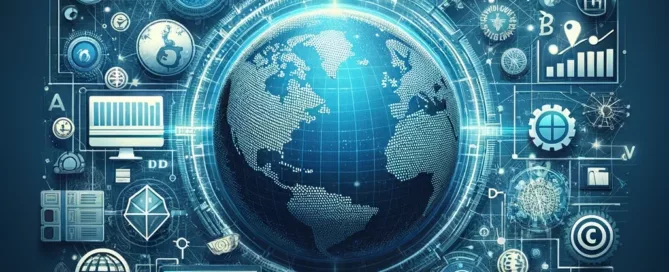 CBDC Globe surrounded by various digital and financial symbols